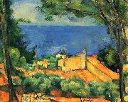 Paul Cezanne L Estaque Spain oil painting artist